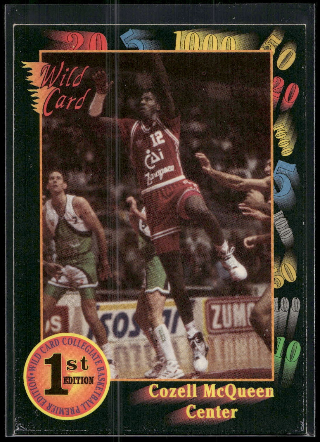 1991-92 Wild Card #11 Cozell McQueen
