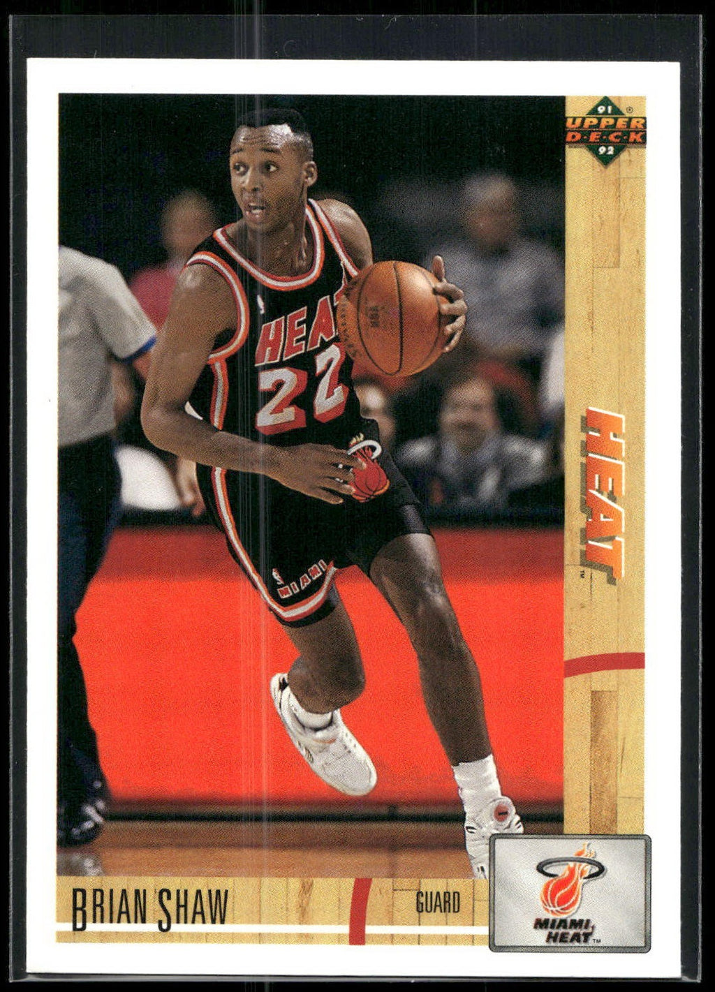 1991-92 Upper Deck #496 Brian Shaw