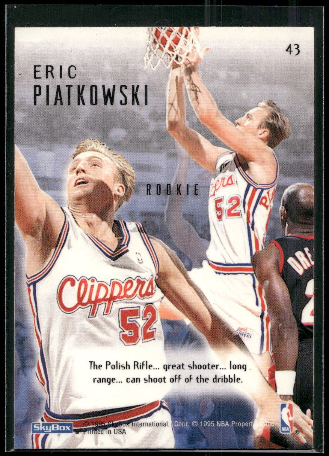 1994-95 SkyBox E-Motion #43 Eric Piatkowski