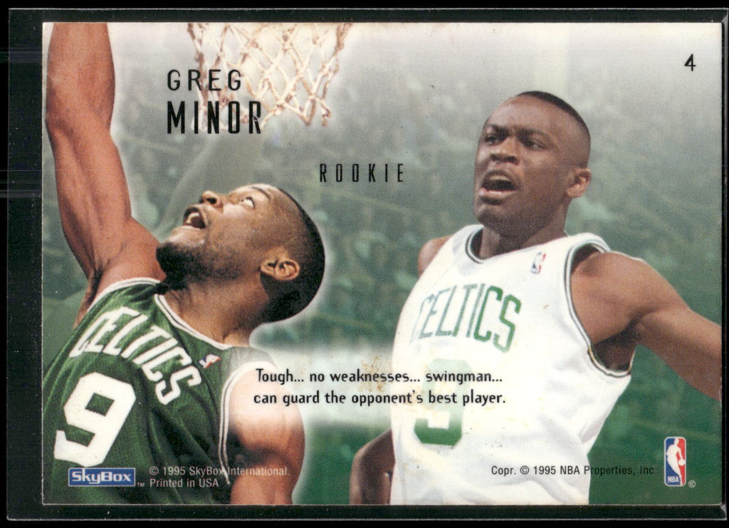 1994-95 SkyBox E-Motion #4 Greg Minor