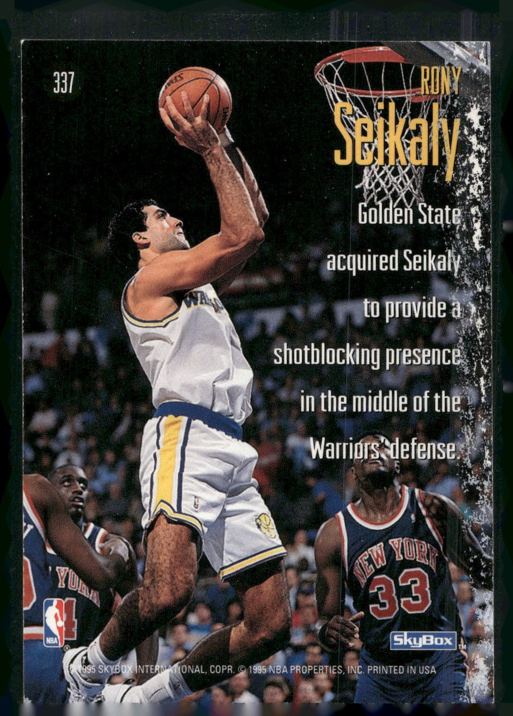 1994-95 SkyBox Premium #337 Rony Seikaly