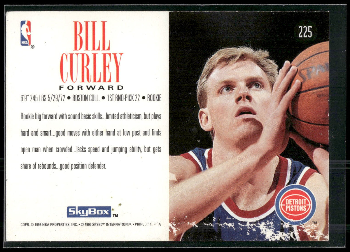 1994-95 SkyBox Premium #225 Bill Curley