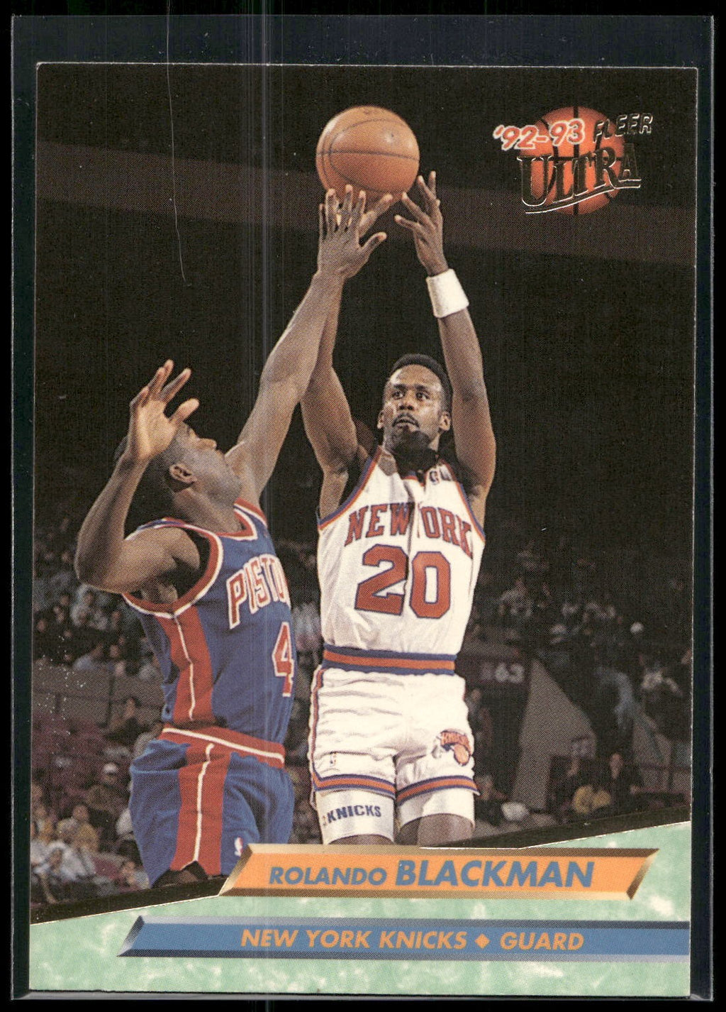 1992-93 Ultra #319 Rolando Blackman