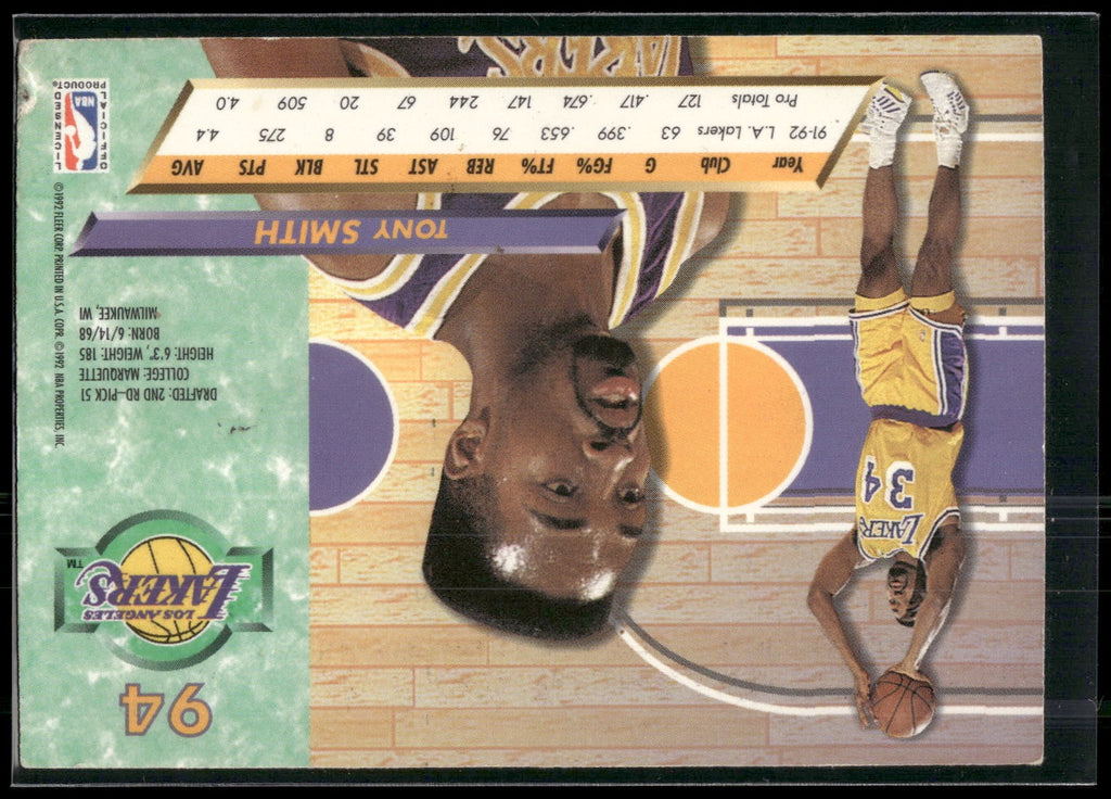 1992-93 Ultra #94 Tony Smith