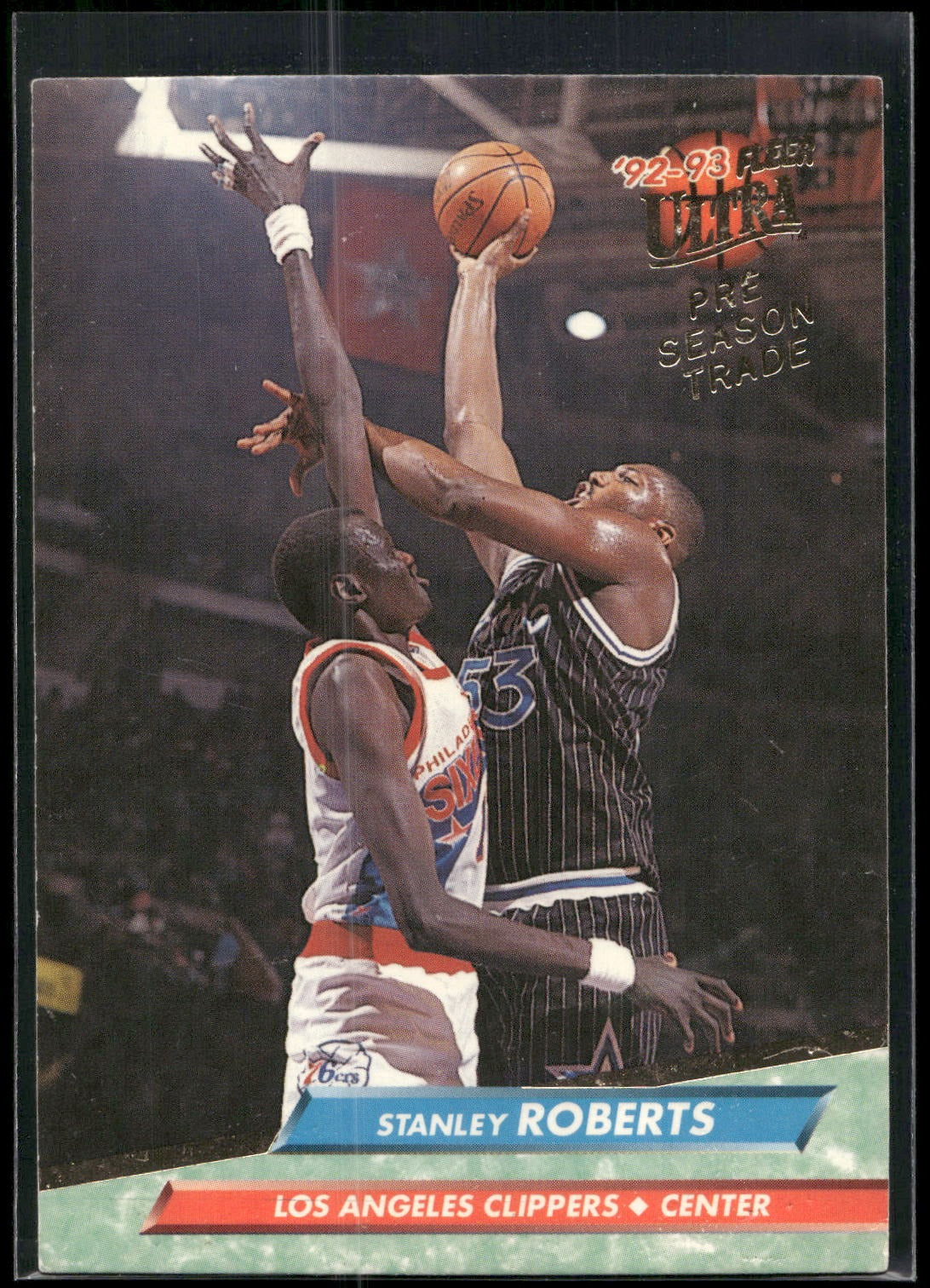 1992-93 Ultra #87 Stanley Roberts