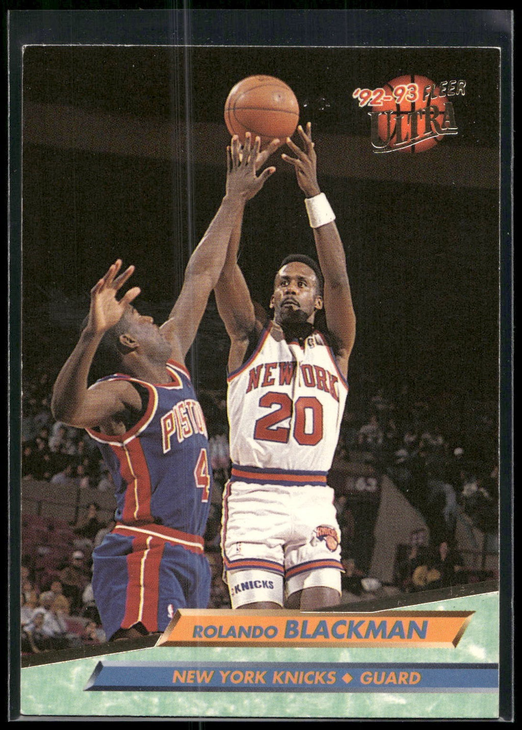 1992-93 Ultra #319 Rolando Blackman