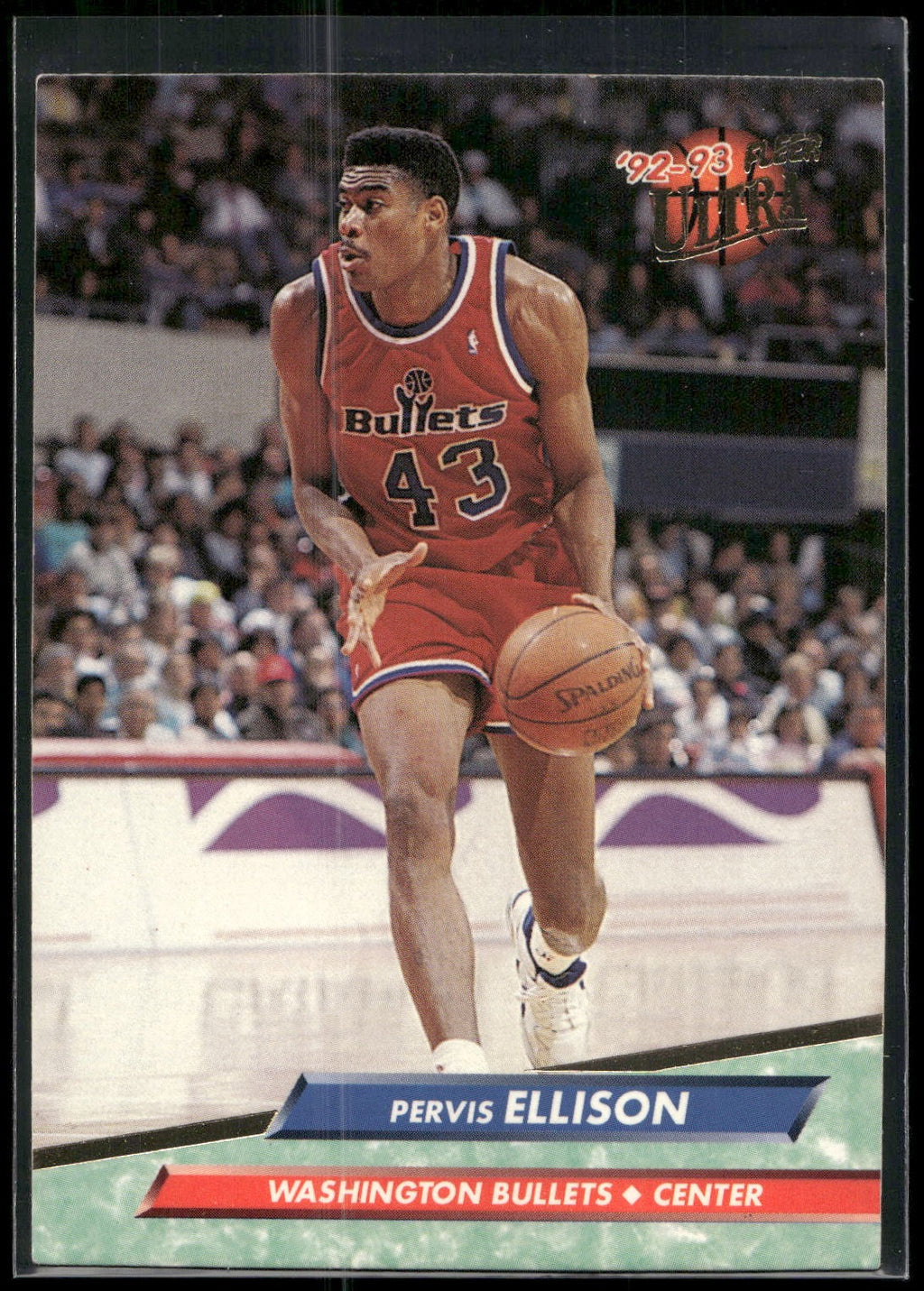 1992-93 Ultra #186 Pervis Ellison