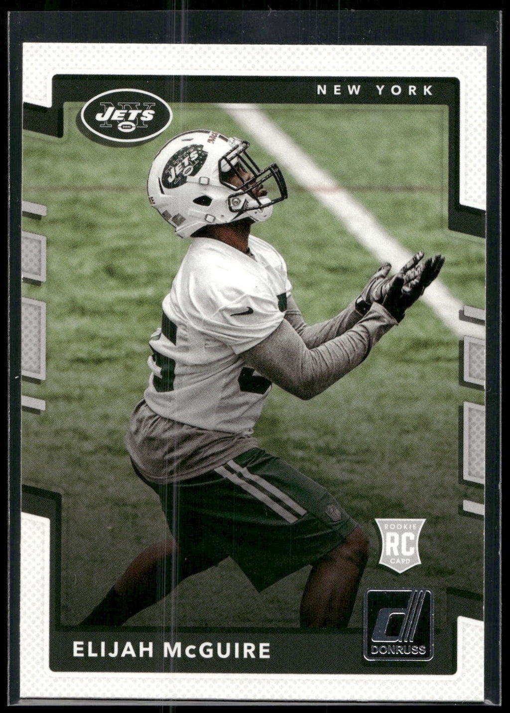 2017 Donruss #395 Elijah McGuire