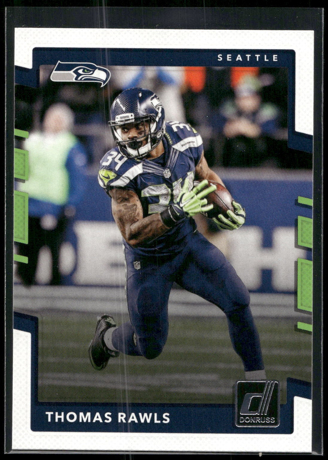 2017 Donruss #155 Thomas Rawls