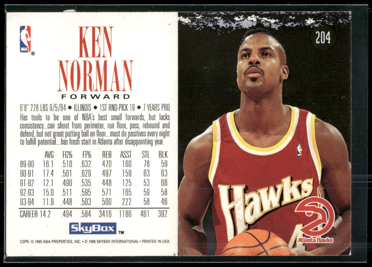 1994-95 SkyBox Premium #204 Ken Norman