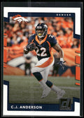 2017 Donruss #5 C.J. Anderson