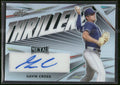 2022 Leaf Metal #FT-GC1 Gavin Cross Flight 2023 To.. Autographs Silver Prismatic