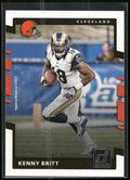 2017 Donruss #81 Kenny Britt