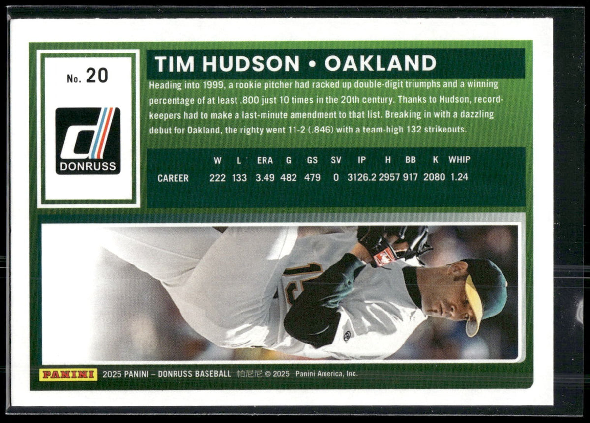 2025 Donruss #20 Tim Hudson