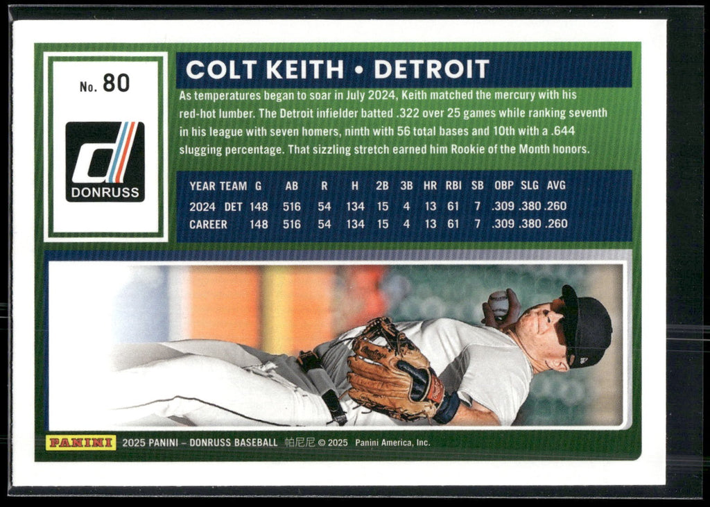 2025 Donruss #80 Colt Keith