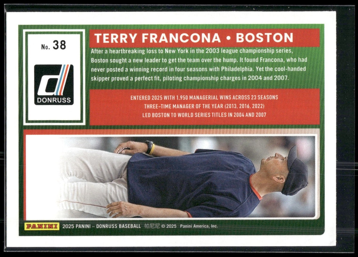 2025 Donruss #38 Terry Francona