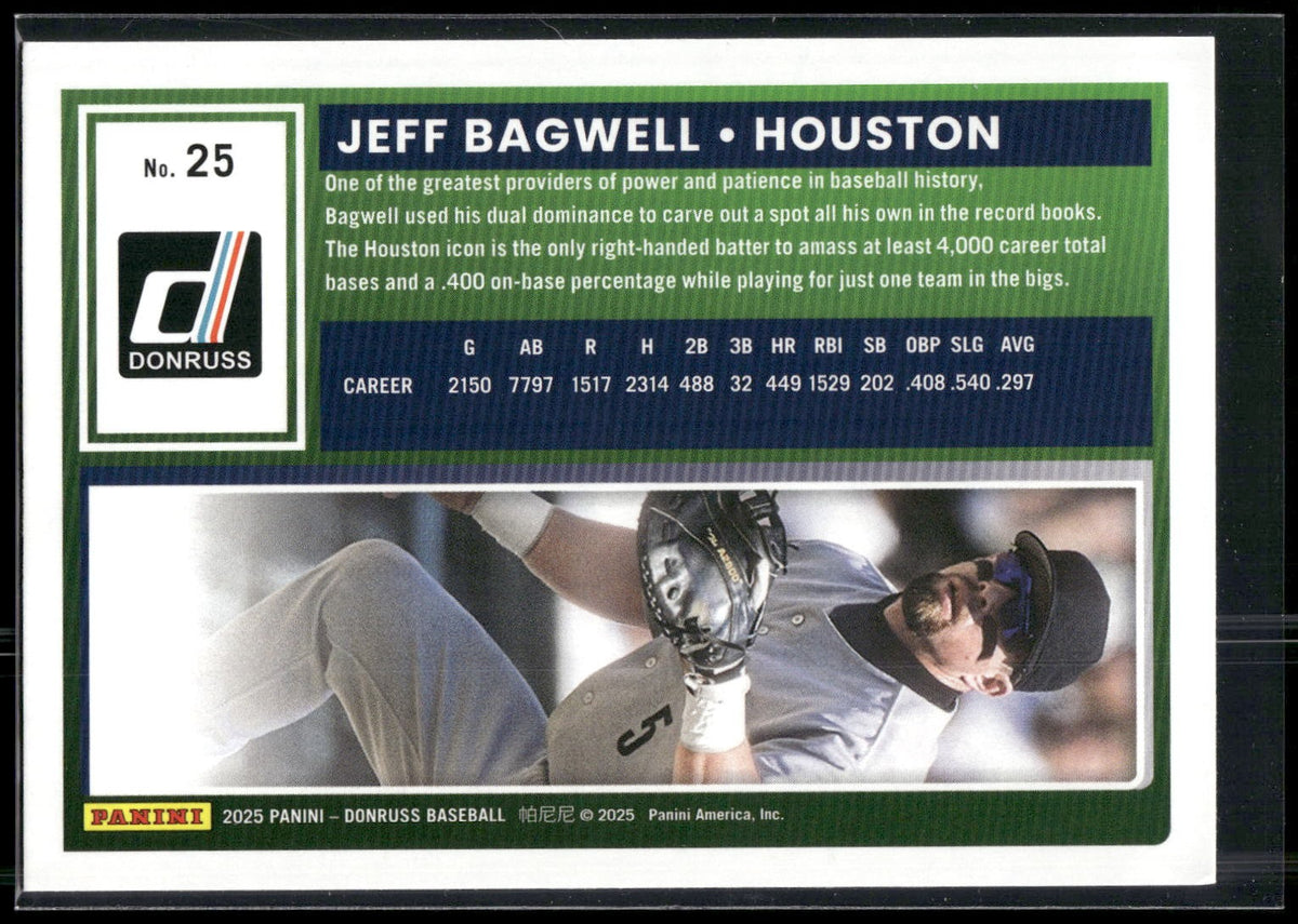 2025 Donruss #25 Jeff Bagwell
