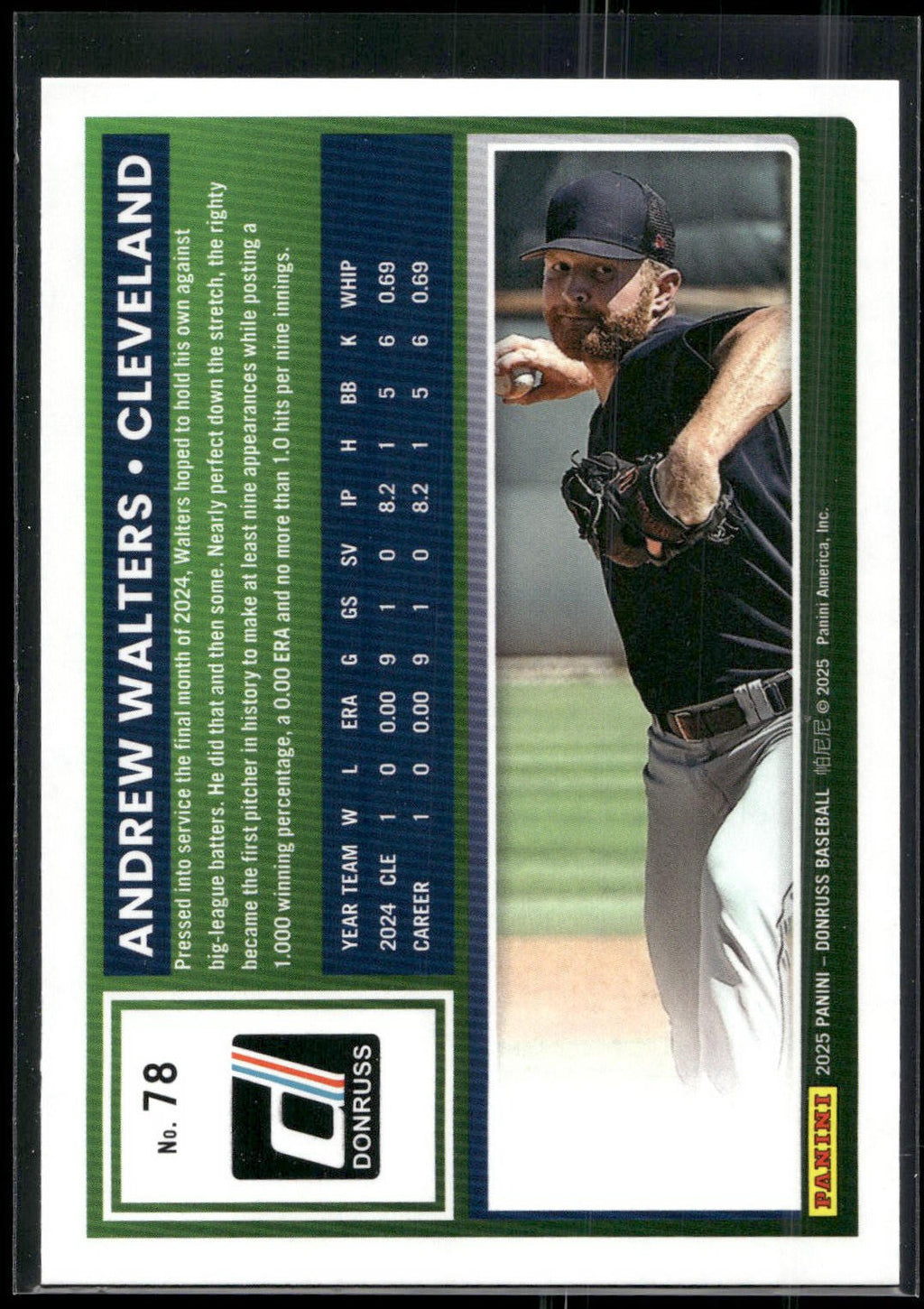 2025 Donruss #78 Andrew Walters