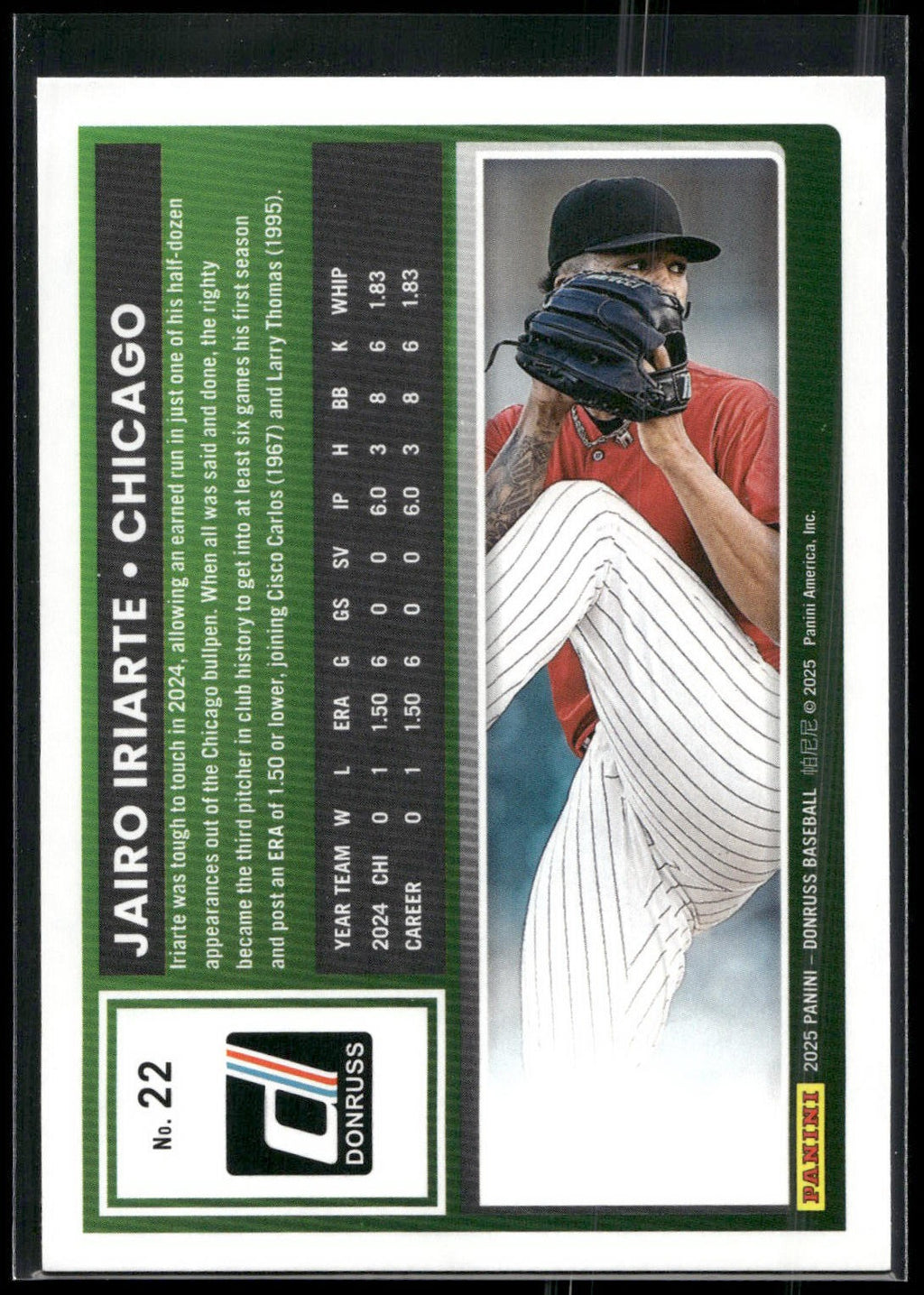 2025 Donruss #22 Jairo Iriarte