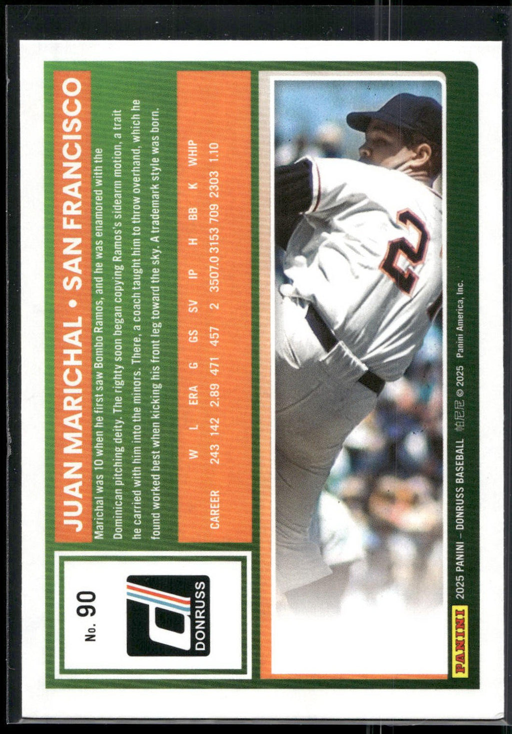 2025 Donruss #90 Juan Marichal