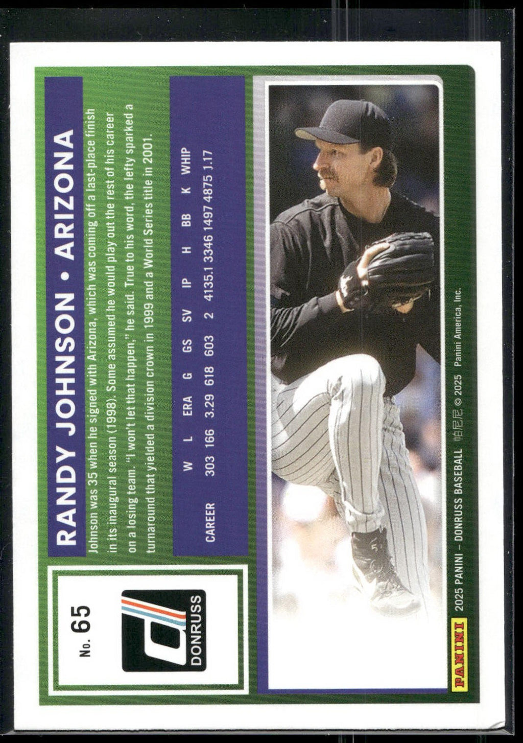 2025 Donruss #65 Randy Johnson