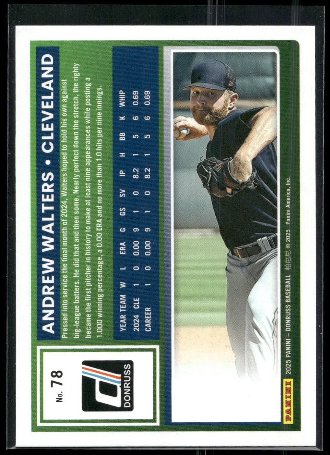 2025 Donruss #78 Andrew Walters