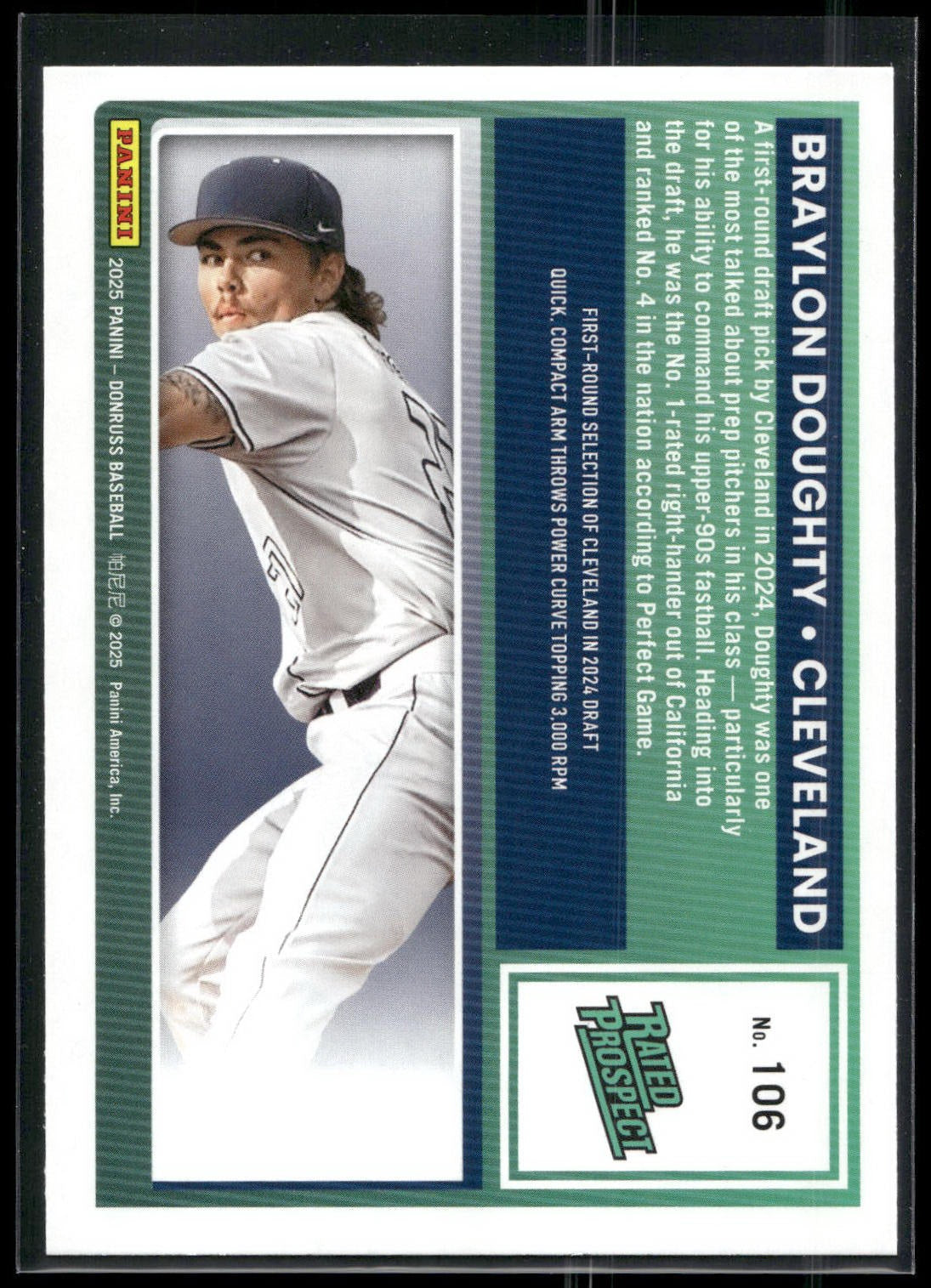 2025 Donruss #106 Braylon Doughty