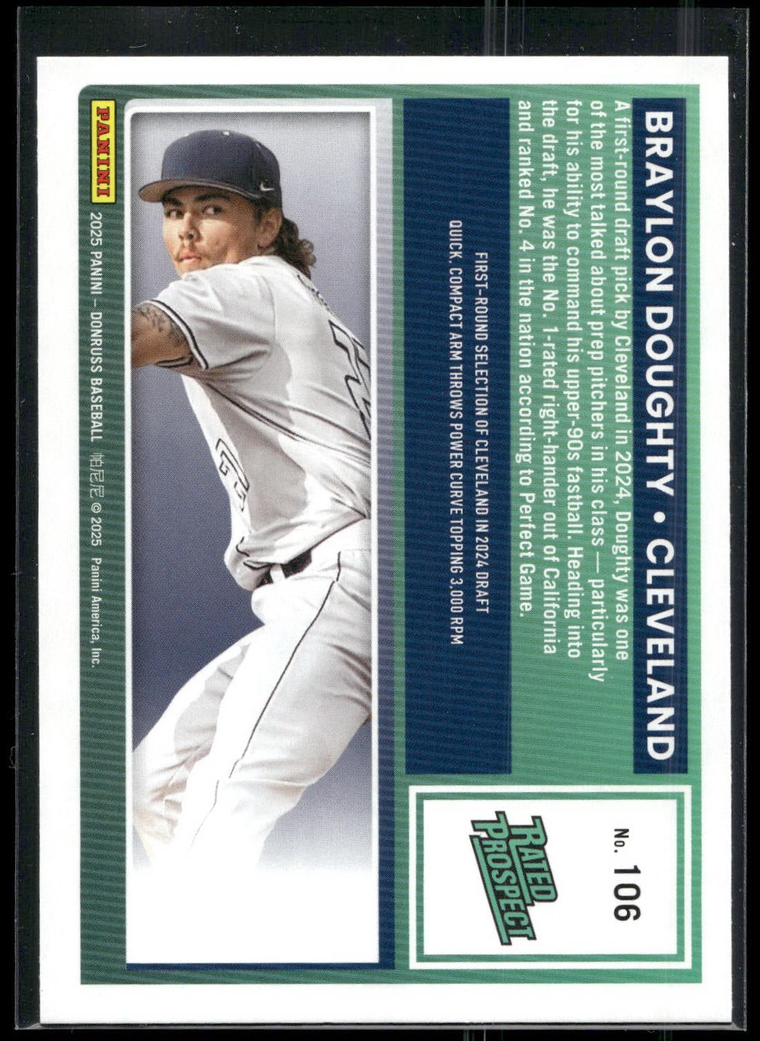 2025 Donruss #106 Braylon Doughty