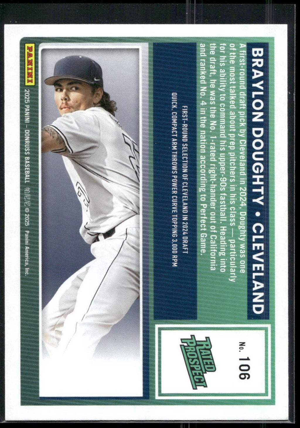 2025 Donruss #106 Braylon Doughty