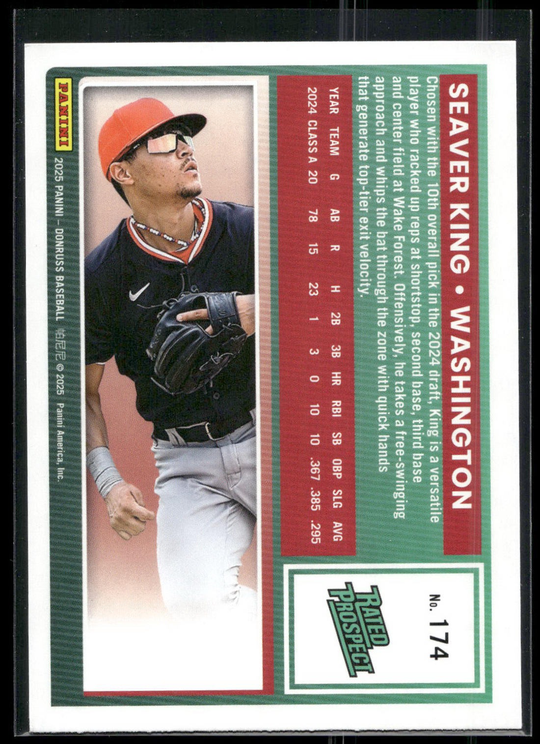 2025 Donruss #174 Seaver King
