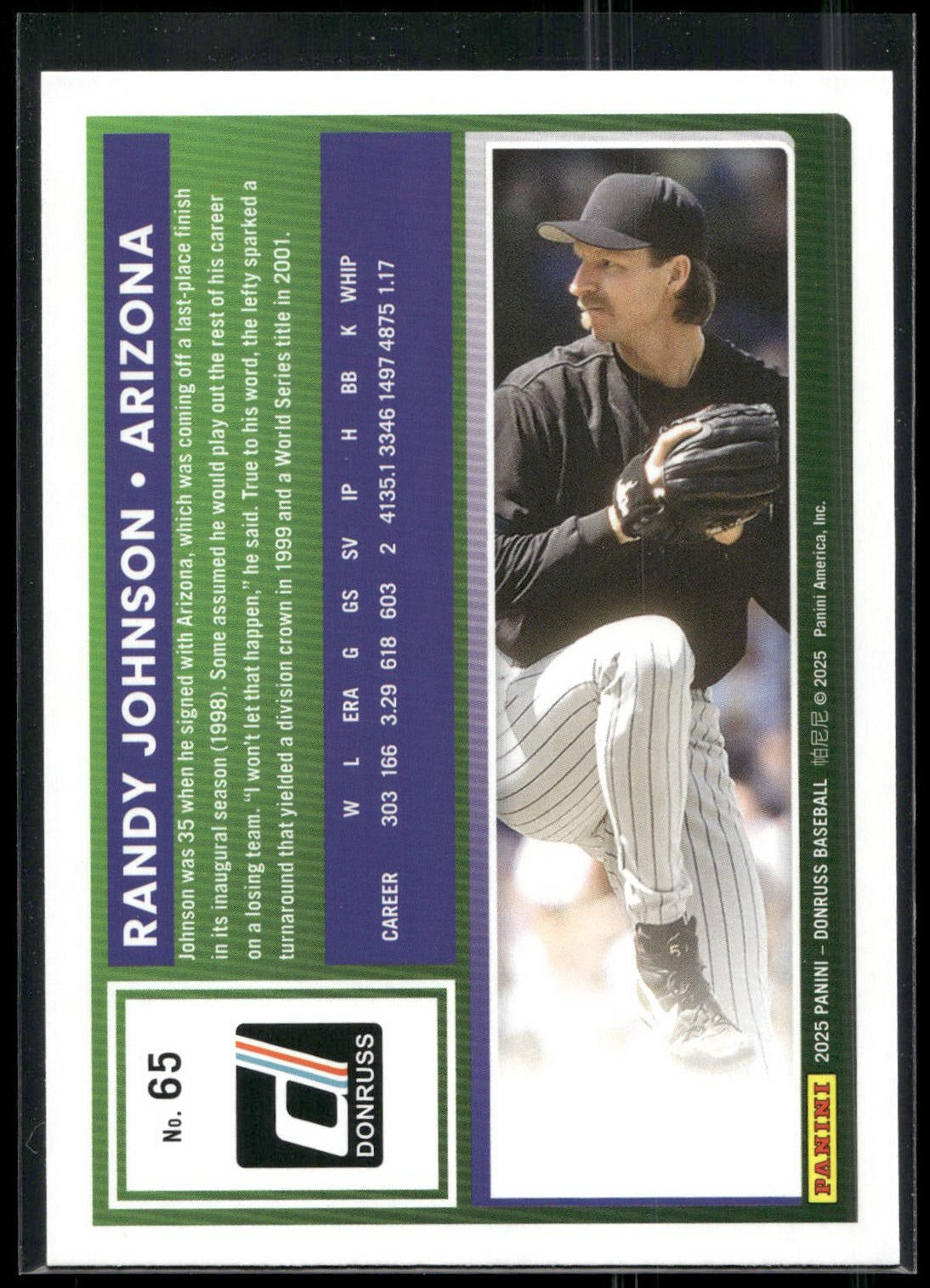 2025 Donruss #65 Randy Johnson