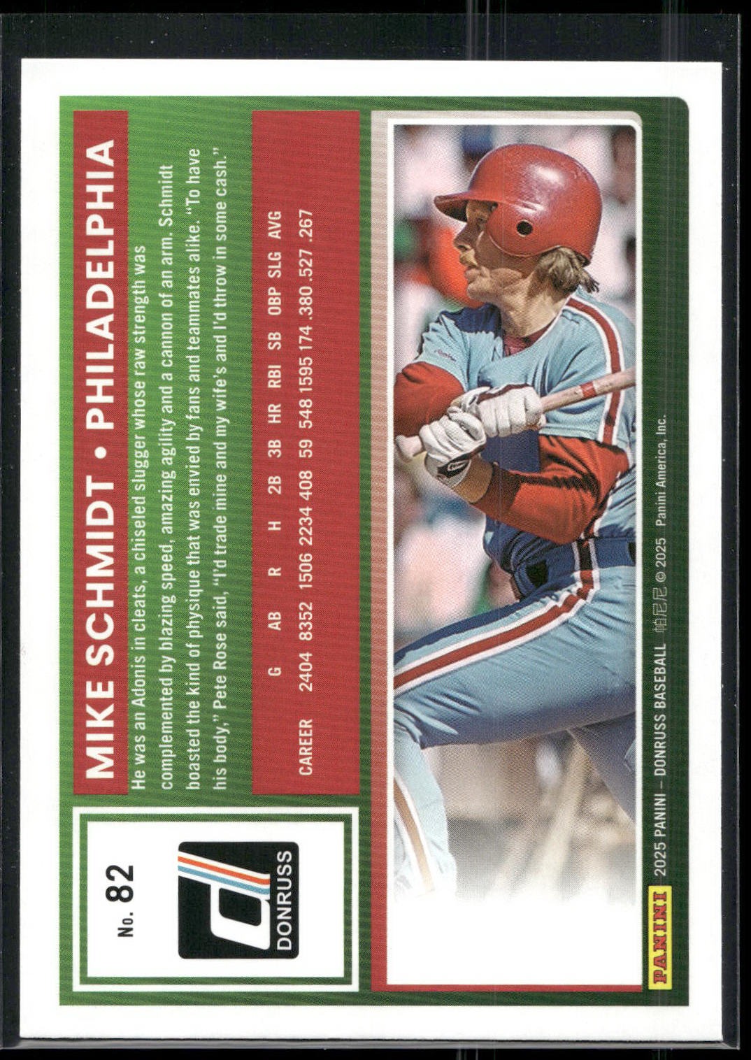 2025 Donruss #82 Mike Schmidt