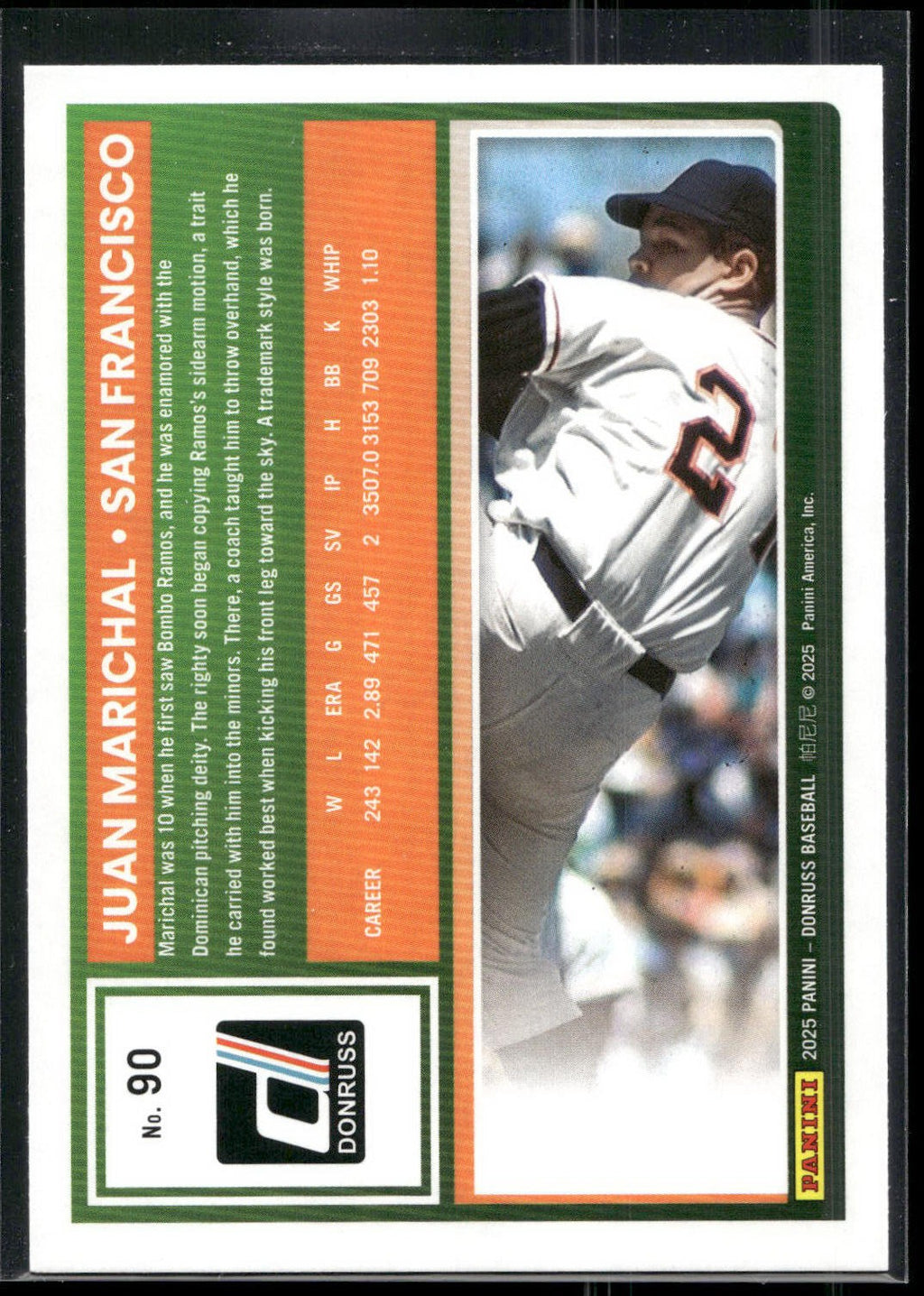 2025 Donruss #90 Juan Marichal