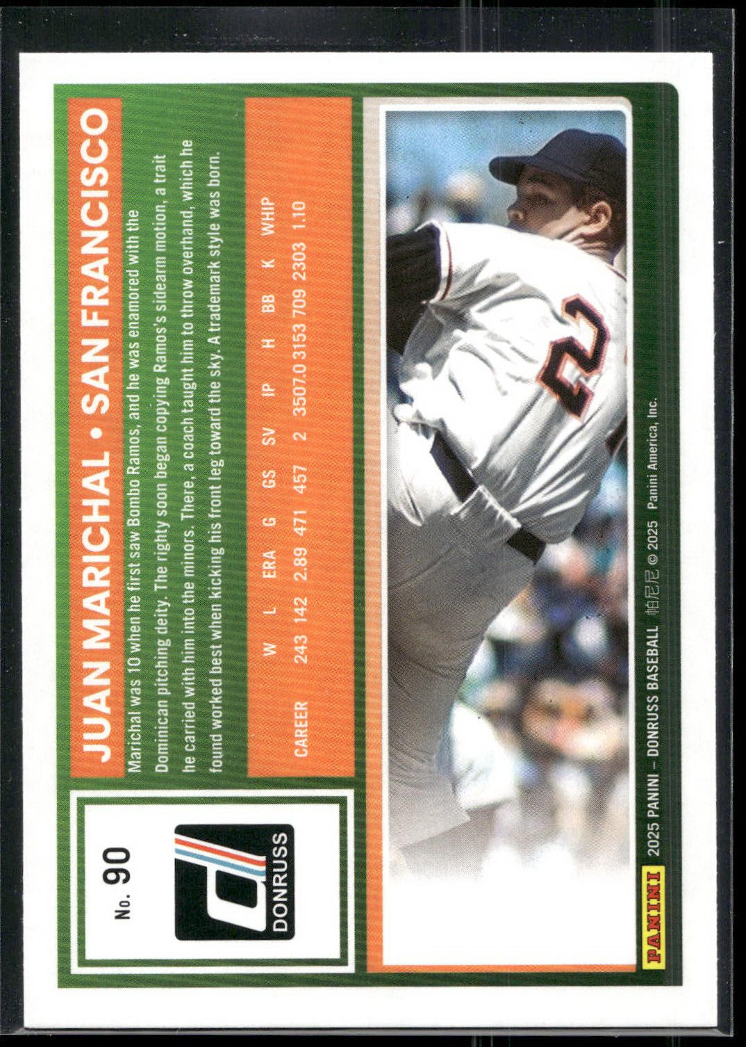2025 Donruss #90 Juan Marichal