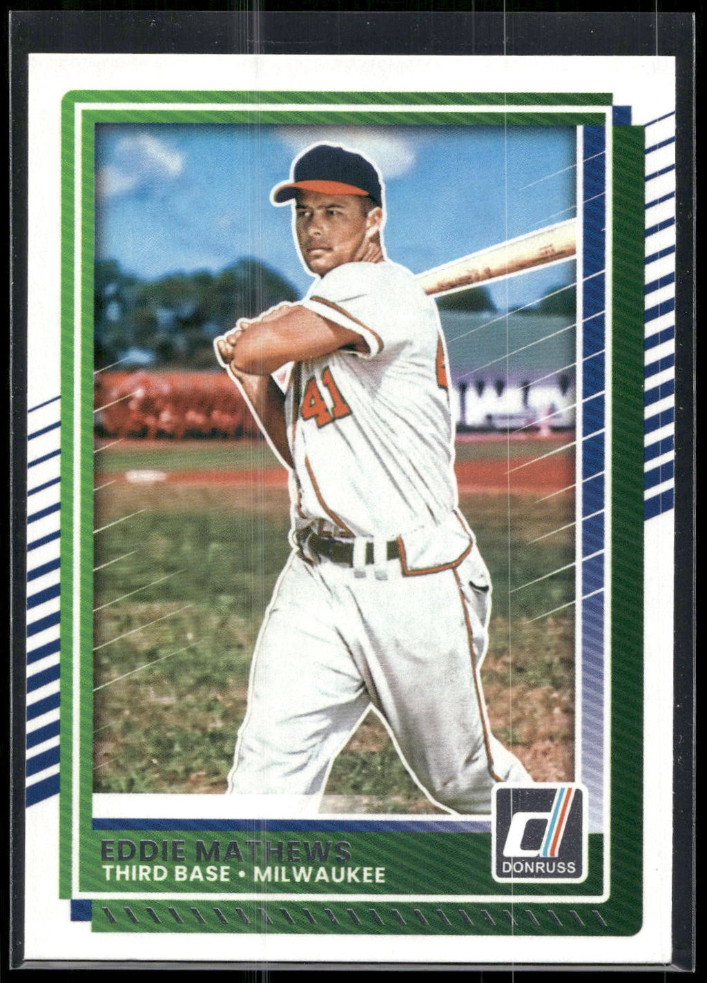 2025 Donruss #67 Eddie Mathews