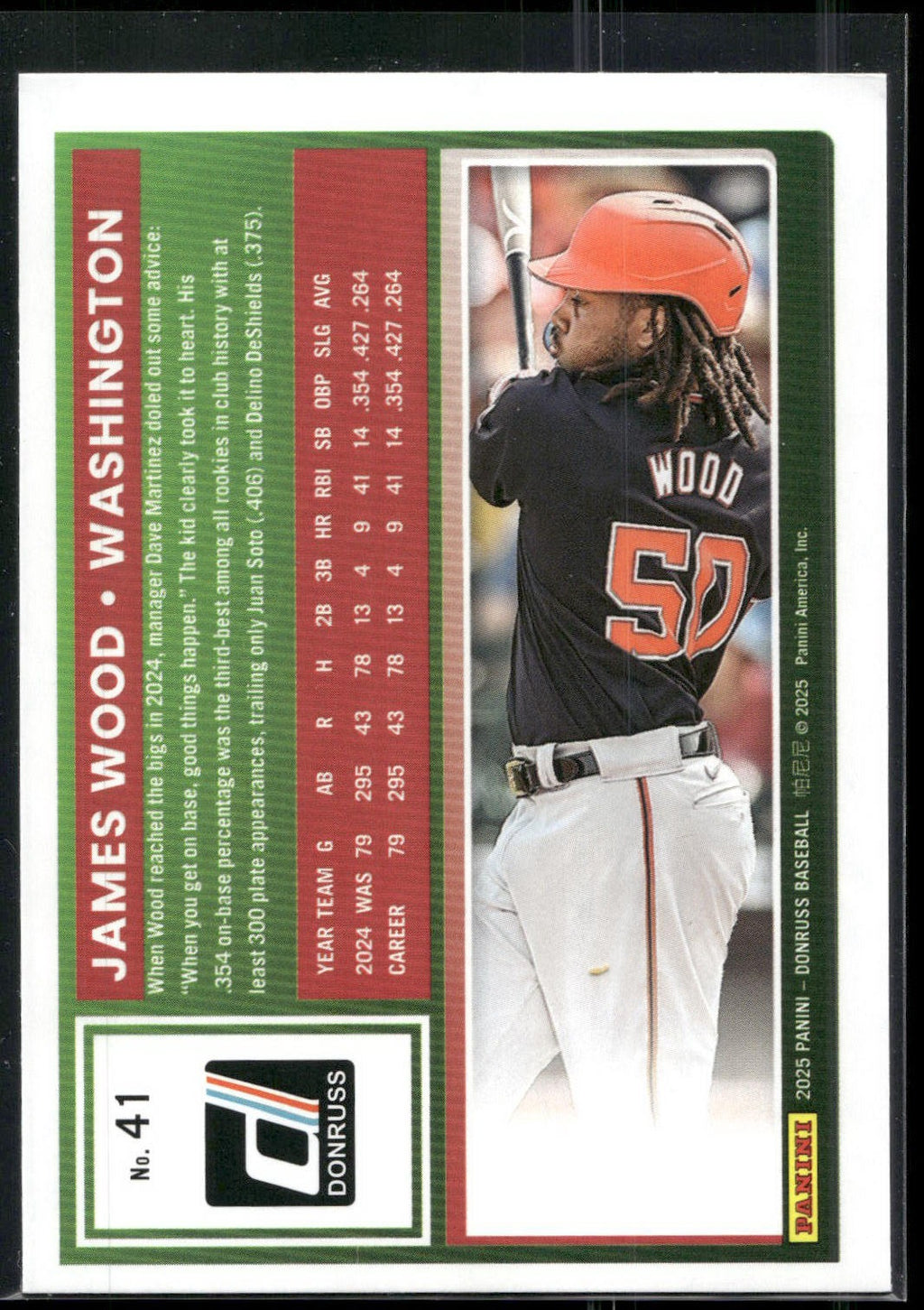 2025 Donruss #41 James Wood