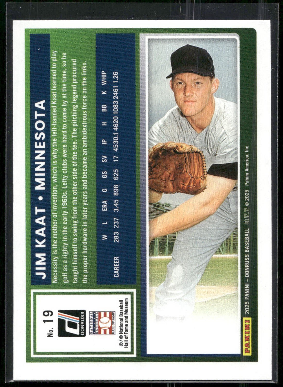 2025 Donruss #19 Jim Kaat