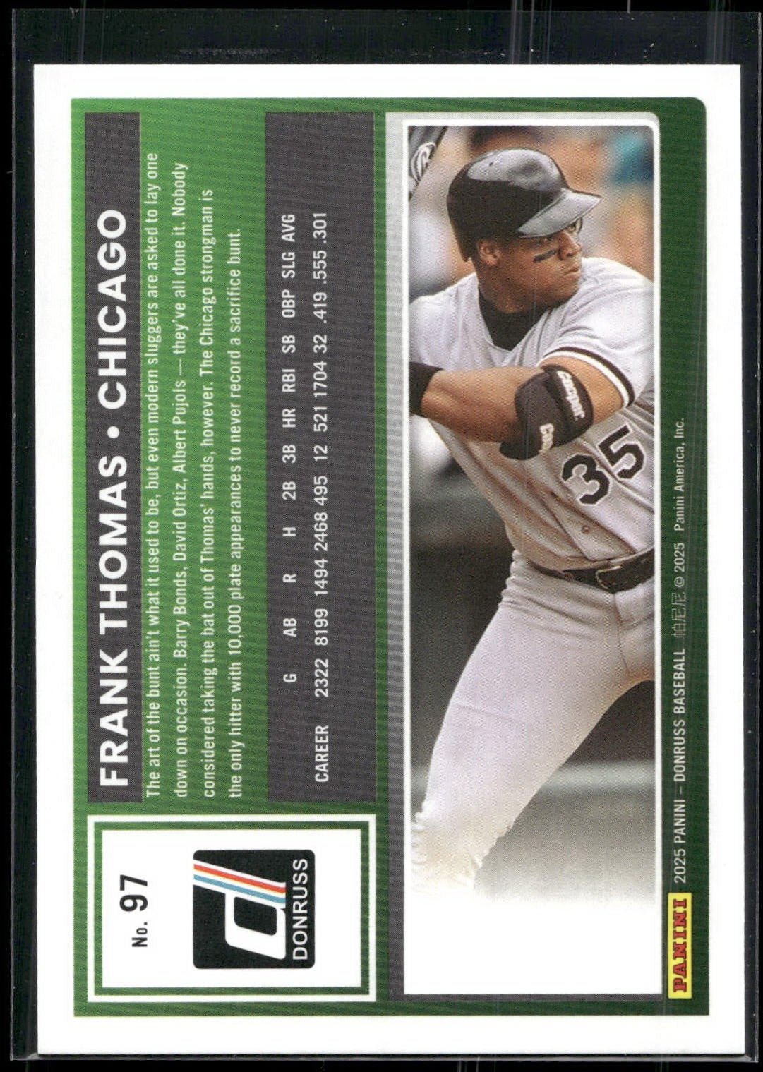 2025 Donruss #97 Frank Thomas