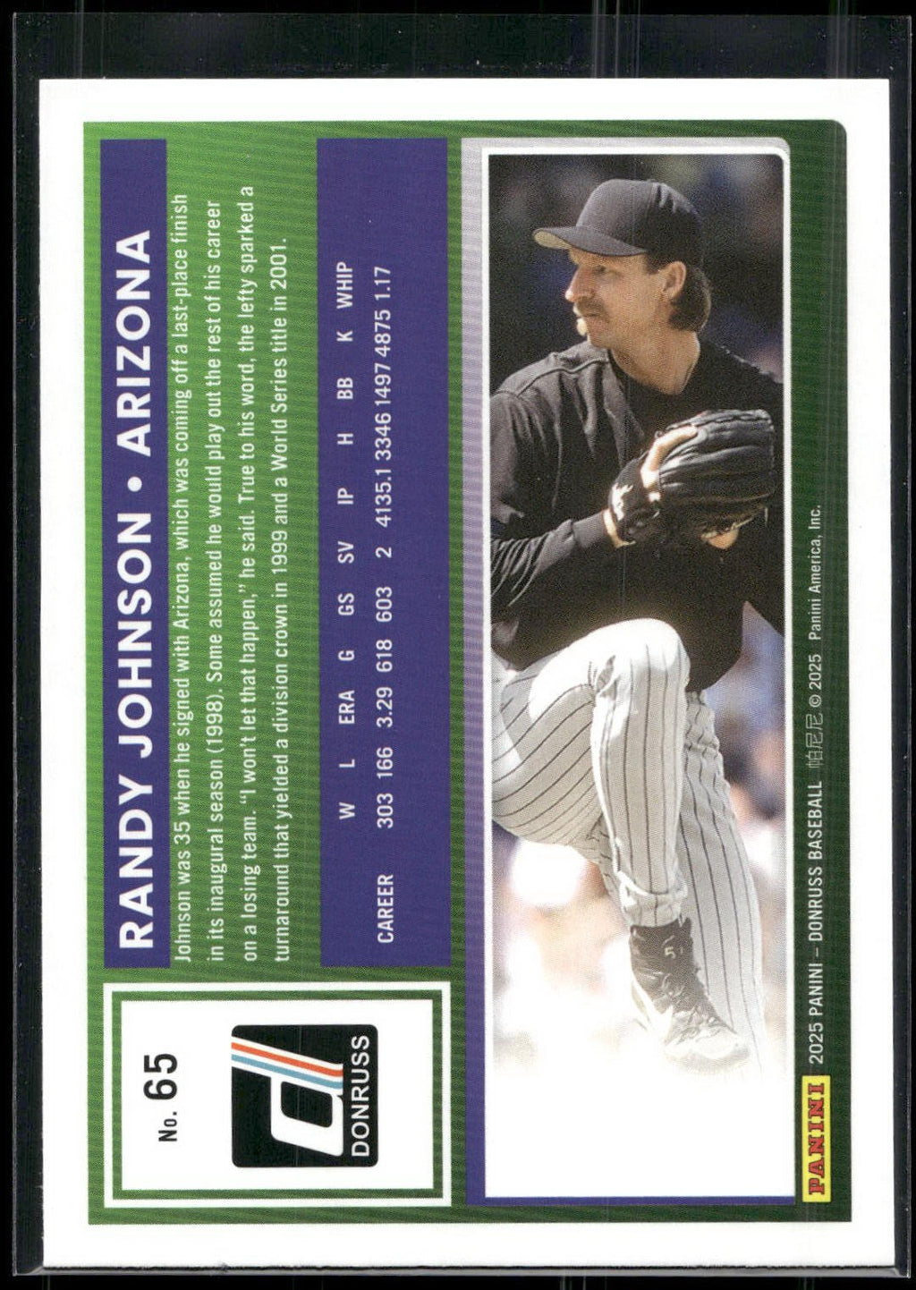 2025 Donruss #65 Randy Johnson
