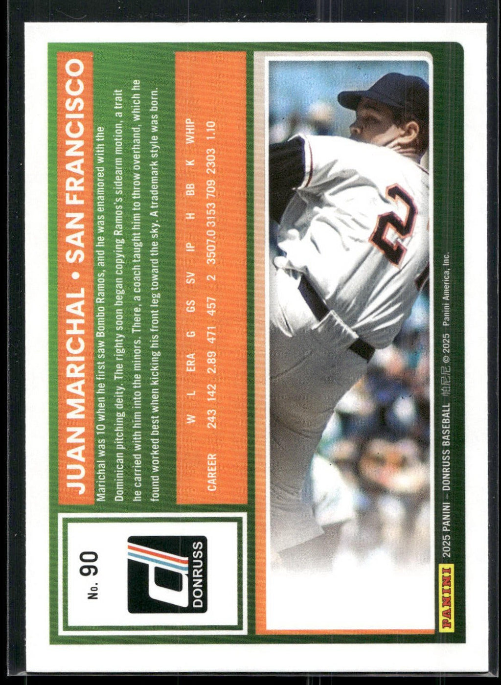 2025 Donruss #90 Juan Marichal