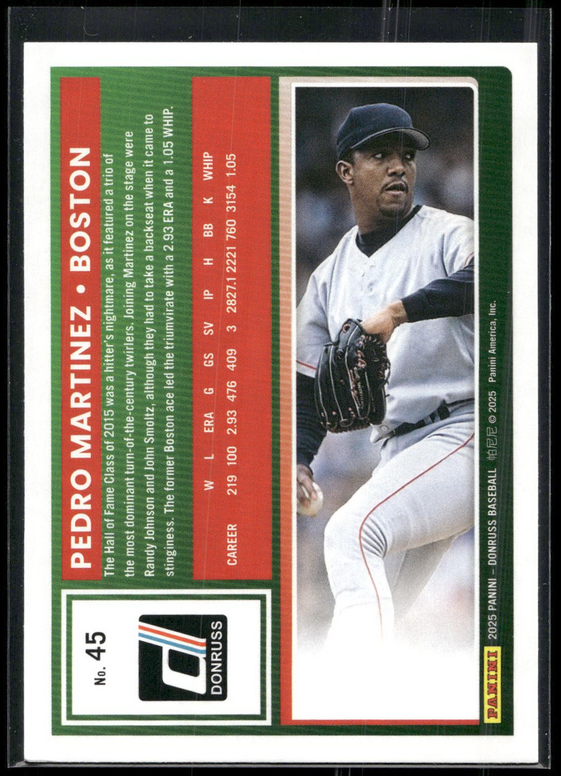2025 Donruss #45 Pedro Martinez