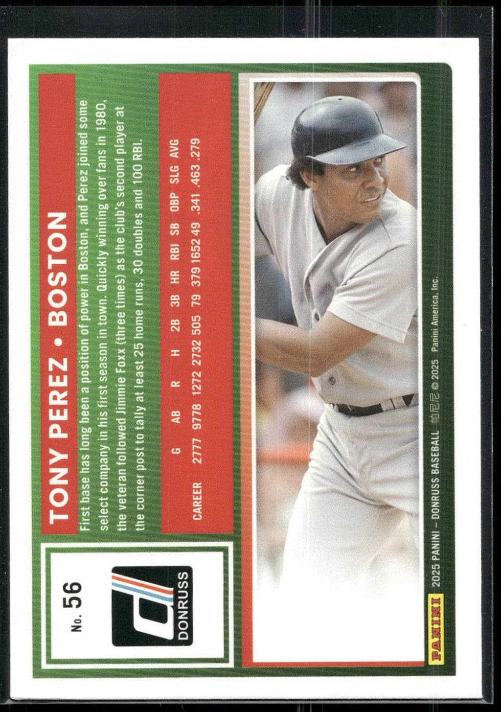 2025 Donruss #56 Tony Perez