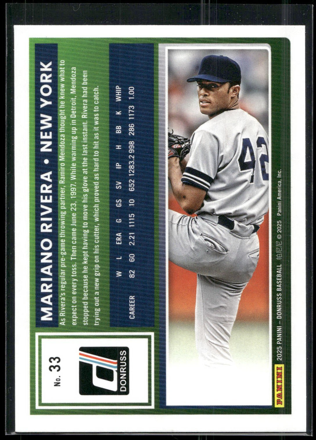 2025 Donruss #33 Mariano Rivera