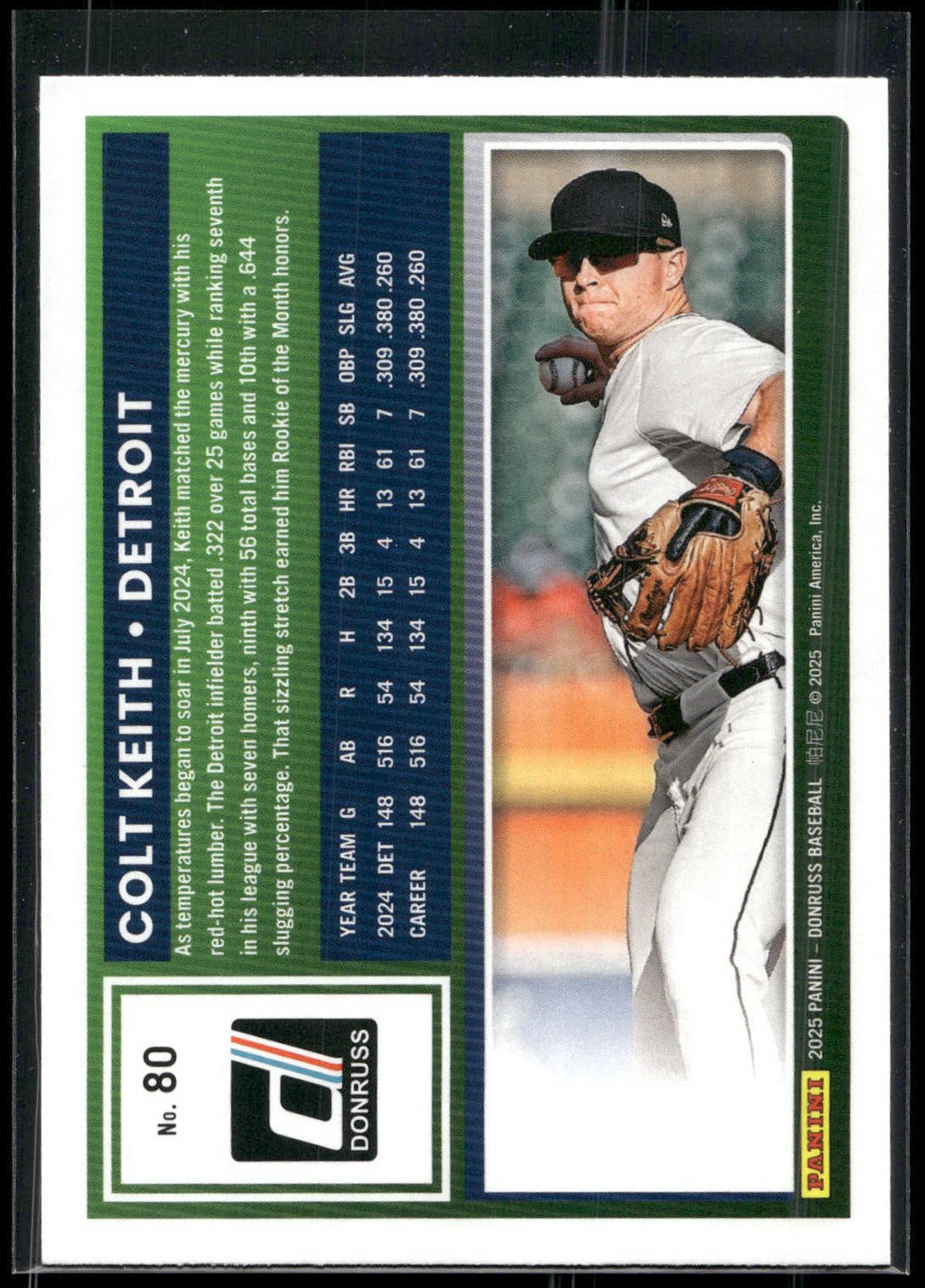 2025 Donruss #80 Colt Keith