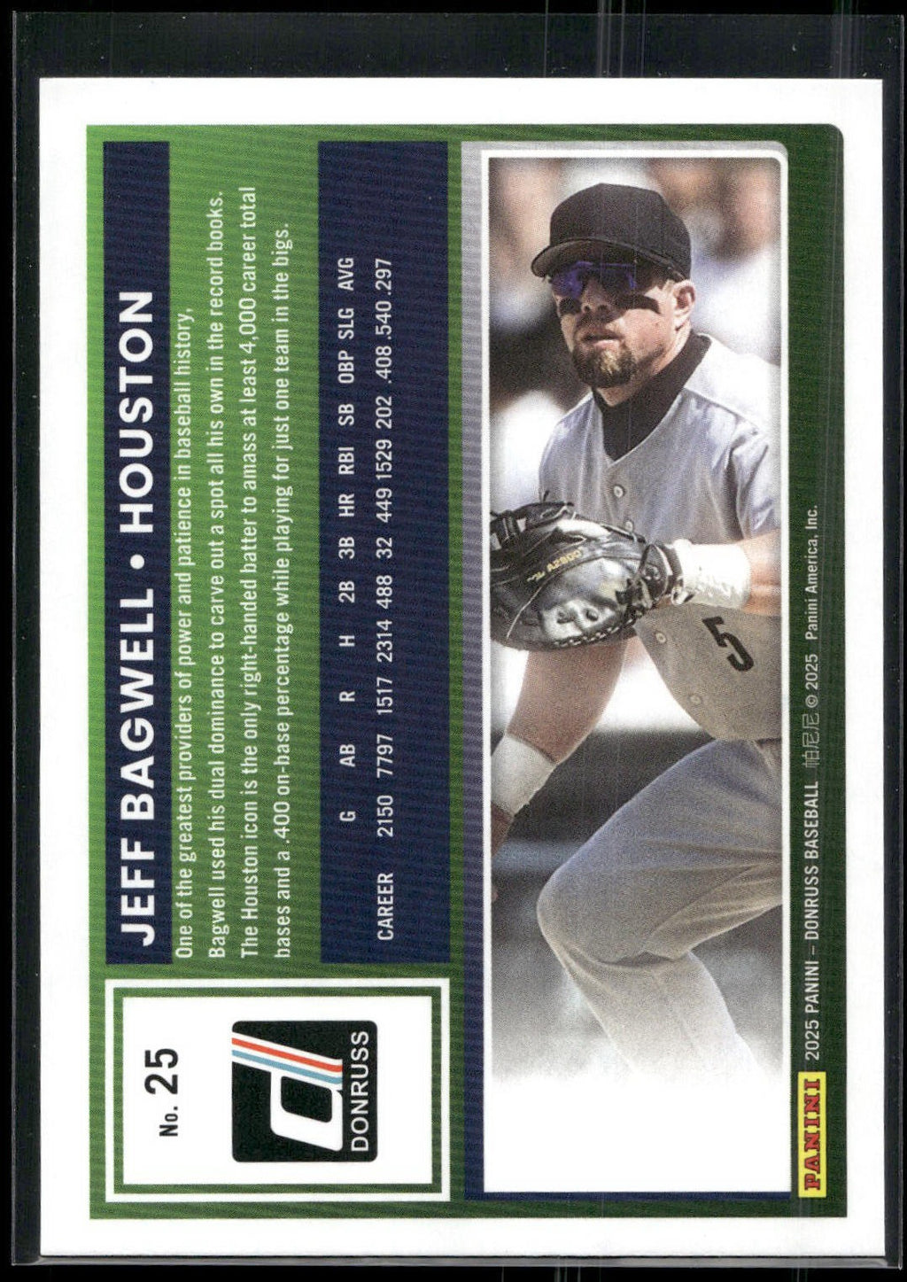 2025 Donruss #25 Jeff Bagwell