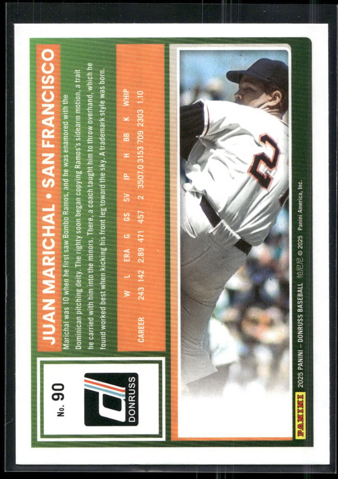 2025 Donruss #90 Juan Marichal