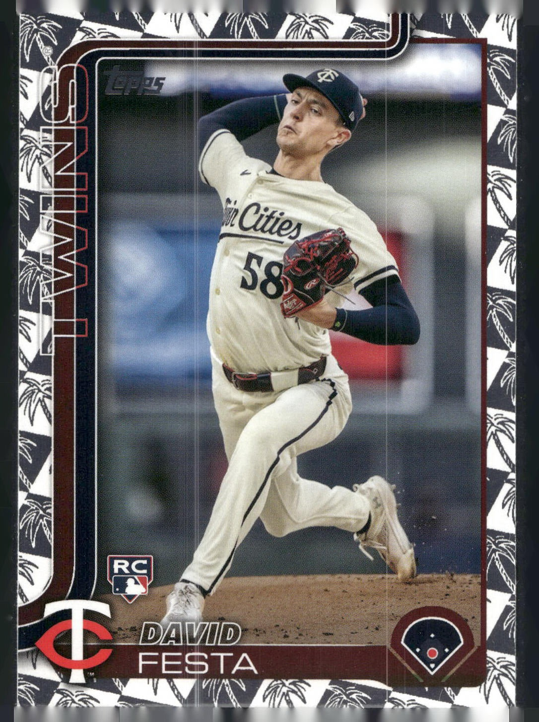 2025 Topps #178 David Festa Spring Training