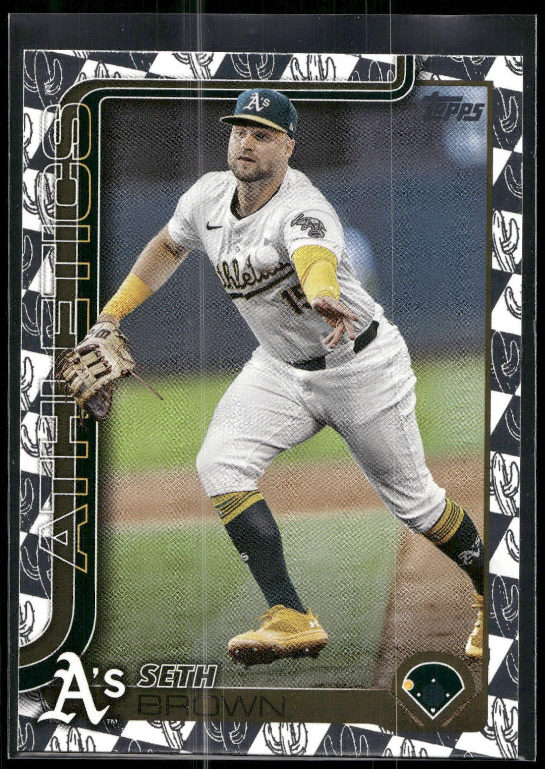 2025 Topps #8 Seth Brown Spring Training