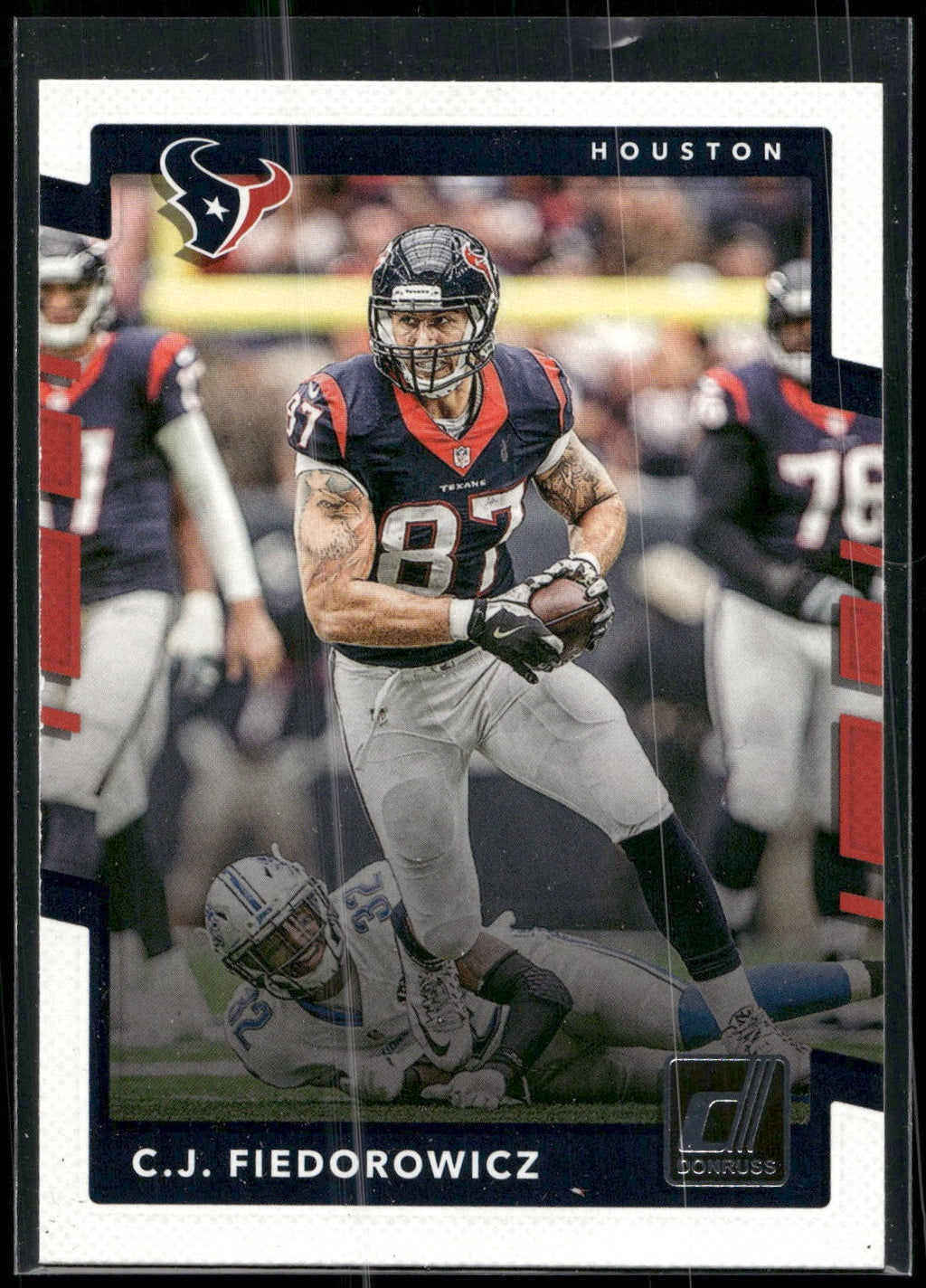 2017 Donruss #182 C.J. Fiedorowicz