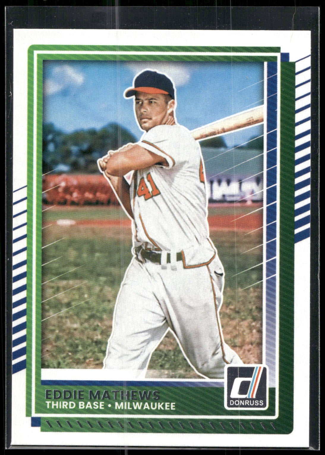 2025 Donruss #67 Eddie Mathews